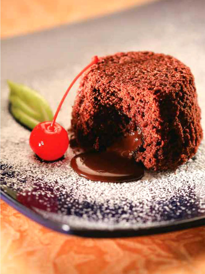 Mugdha Savkar's Chocolate Lava Cake for Dr Oetkar's range of ready-to-bake products