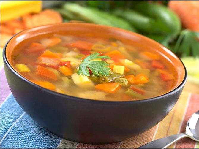 Hearty winter soup