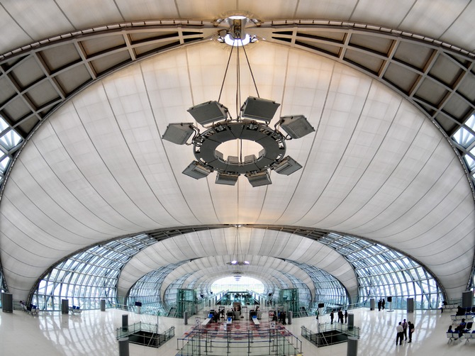 Suvarnabhumi Airport, Bangkok had topped the list of the places most photographed on Instagram last year.