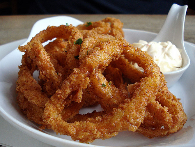Squid Ring Fritters