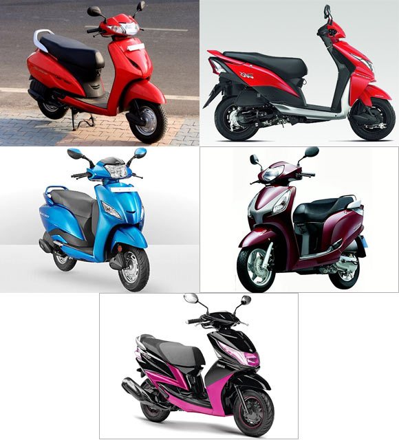 PICS: 2013's most popular 110cc scooters