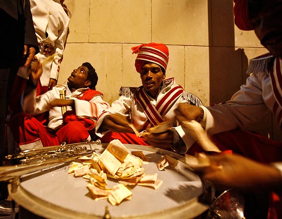 IN PICS: Lives of India's wedding band musicians