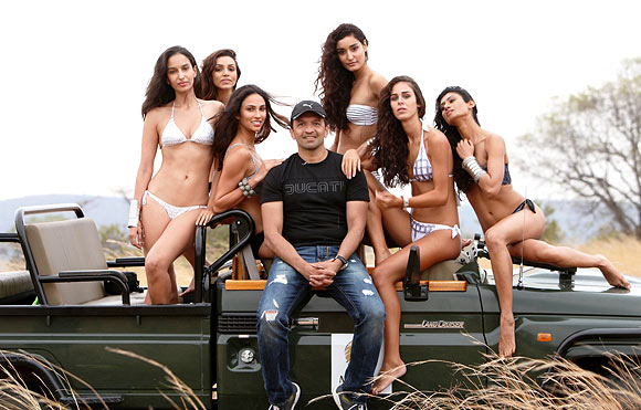 HOT: Behind the scenes of the Kingfisher Calendar