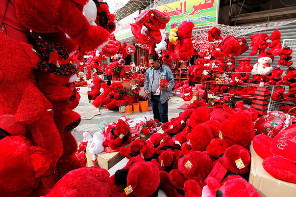 IN PICS: How the world celebrated Valentine's Day