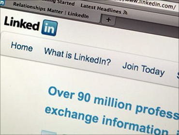 LinkedIn allows users to fill in their personal details later