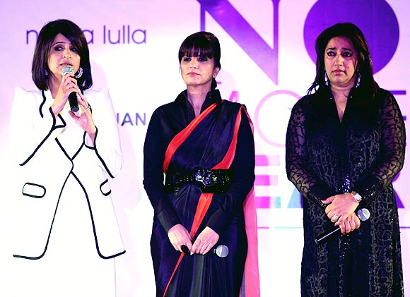 Varuna D Jani, Neeta Lulla and Anu Ranjan