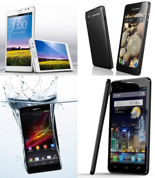 PICS: The best smartphones unveiled at CES Las Vegas 2013