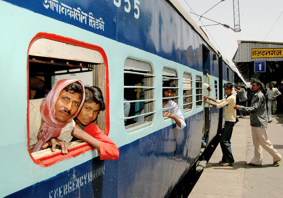 Book your train ticket through a mobile phone