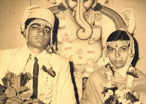 Shankar Shrirao with his wife