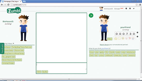 A web screenshot of the application