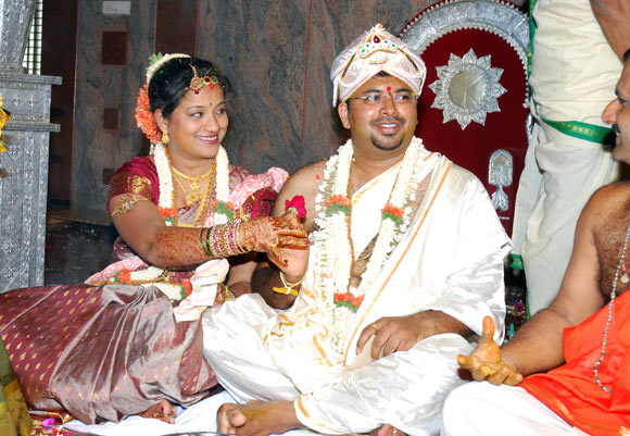 Ranjith Kundapur with his wife Supriya