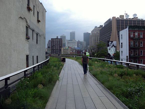 The center section of the High Line, New York City, New York