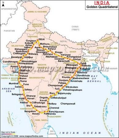 The route on which Sabnis broke the record