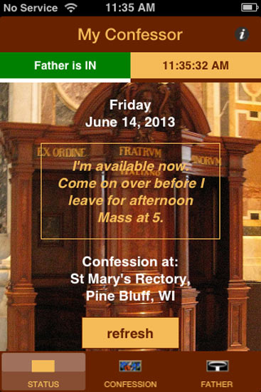 My Confessor App