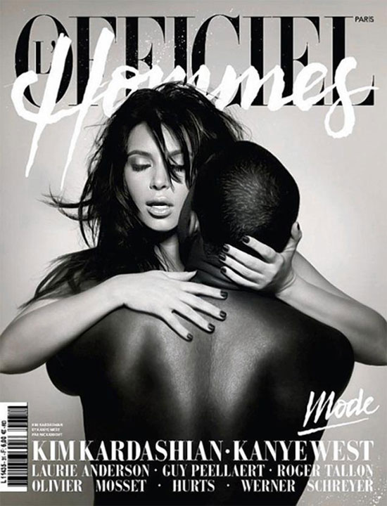 Kim and Kanye get hot and heavy for French mag