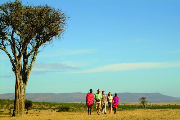 Sambaru village for an interaction with the tribal Kenya