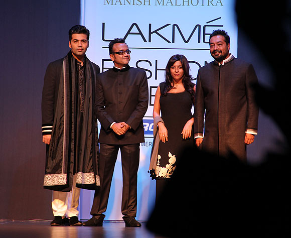 Karan Johar, Dibakar Banerjee, Zoya Akhtar and Anurag Kashyap