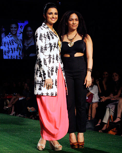 Masaba Gupta with Parineeti Chopra
