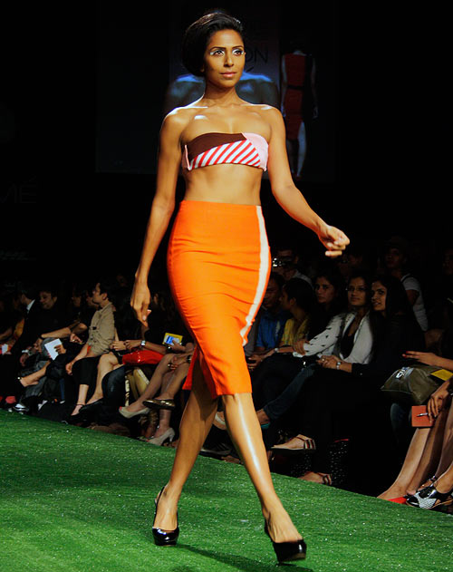 IMAGES: Sizzling beachwear on the LFW ramp