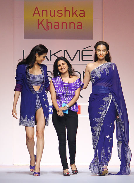 Anushka Khanna walks the ramp with her leading ladies