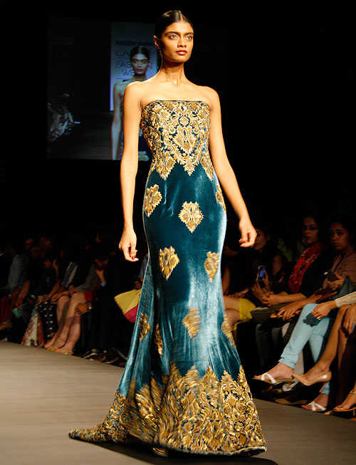 PICS: Designer Naeem Khan's first show in India