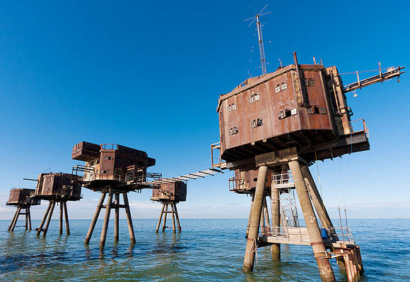 The Maunsell Sea Forts, England
