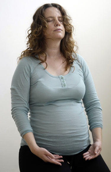 The pain-bearing ability of pregnant women is seen to be higher than those who did not meditate