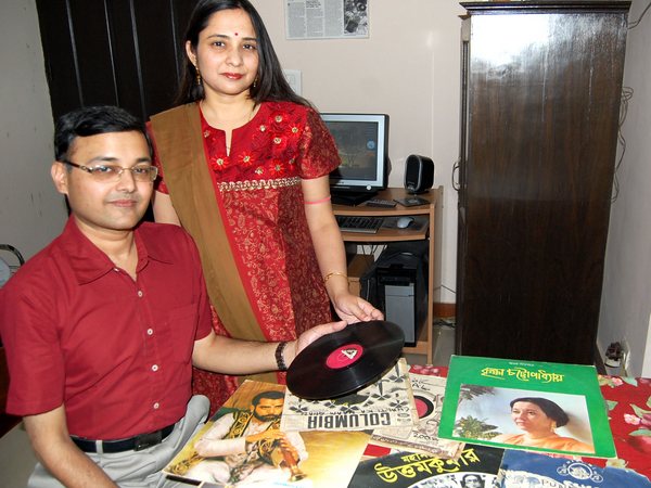 Wife Chandrani holds a Master's degree in Music and has been one of Moloy Ghosh's greatest support