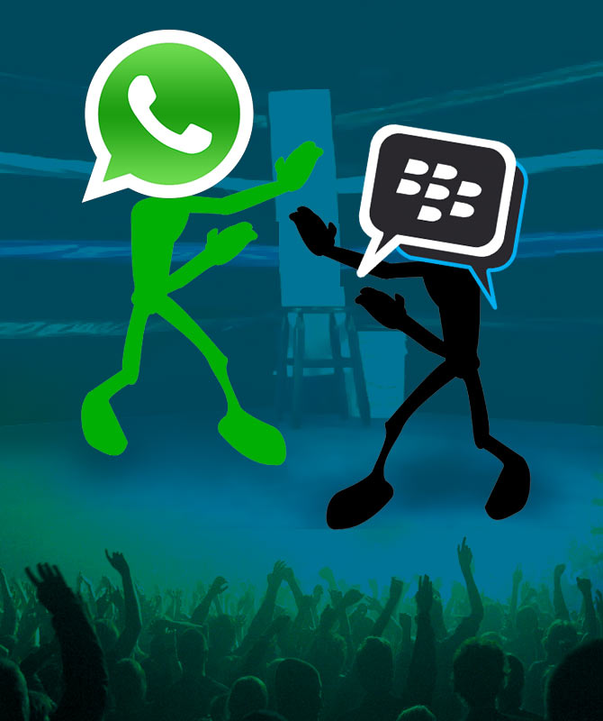 WhatsApp vs BBM: What's hot, what's not!
