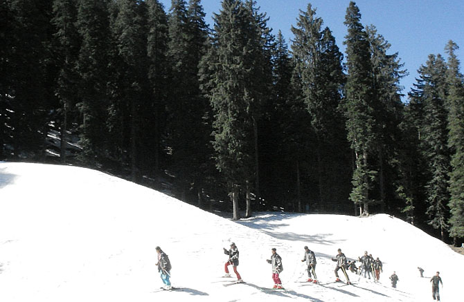 Solang slopes: For beginners and intermediate-level skiing