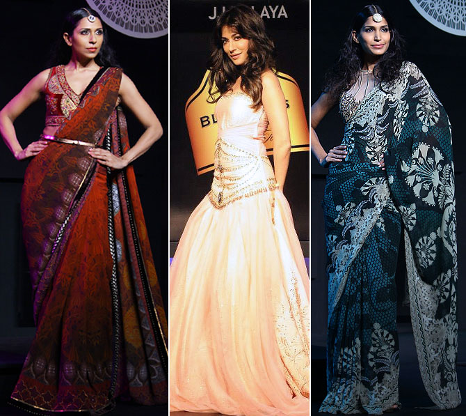 In concept, cuts and detailing, Maharaja of Madrid was the quintessential JJ Valaya.