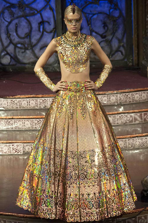 Saris, Anarkalis and more: Manish Arora goes all-Indian in NY