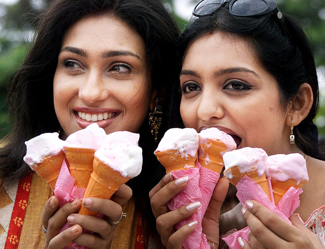 Ice-creams besides fried foods, cakes, chocolates and mitahis are a taboo