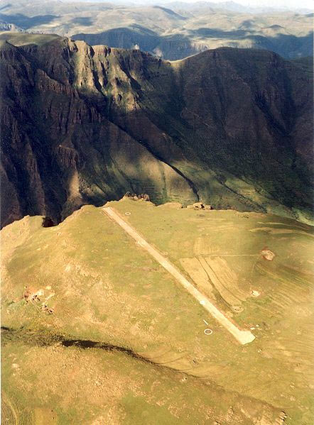 10. Matekane Air Strip, Lesotho