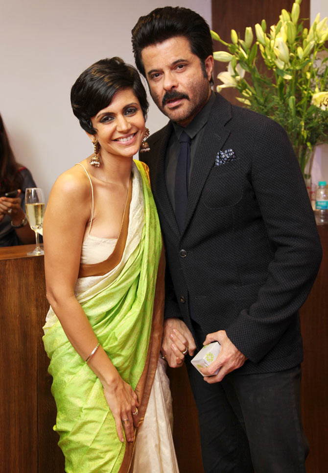 Mandira Bedi with Anil Kapoor