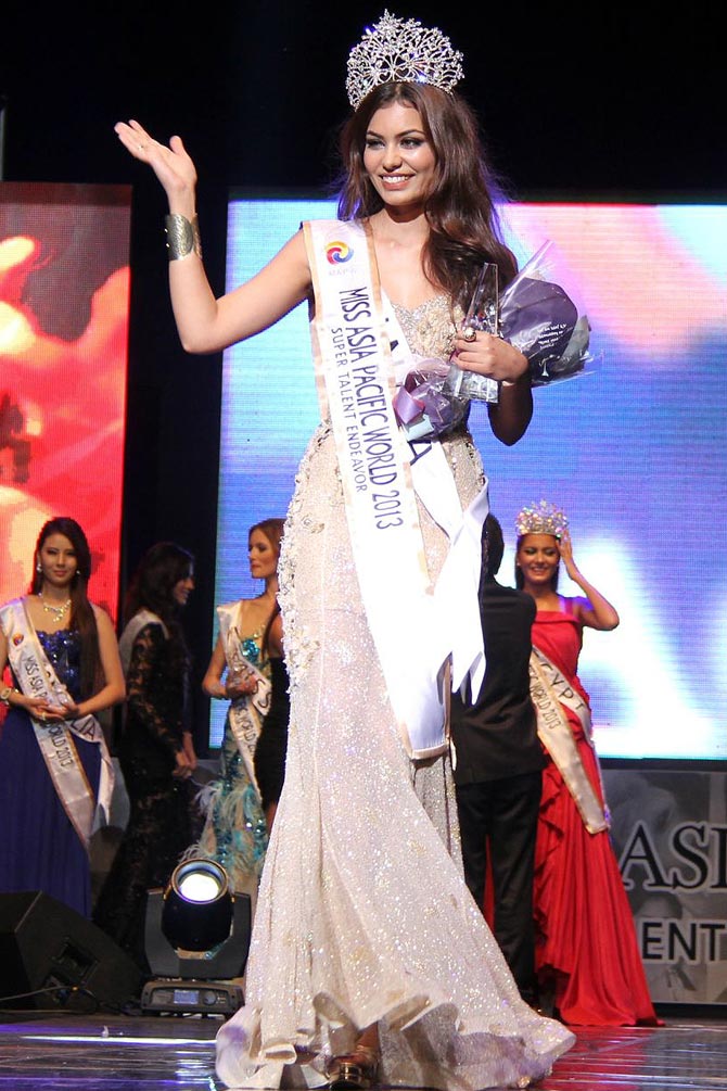 Srishti Rana became the fifth Indian to win the Miss Asia Pacific crown