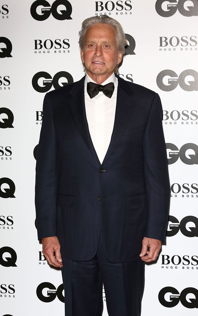 Michael Douglas named 'legend' at GQ Men of the Year Awards