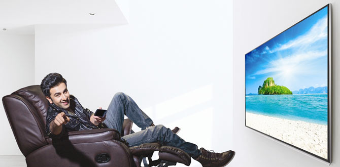 Ranbir Kapoor endorses Panasonic televisions, among the top ten television brands on eBay India