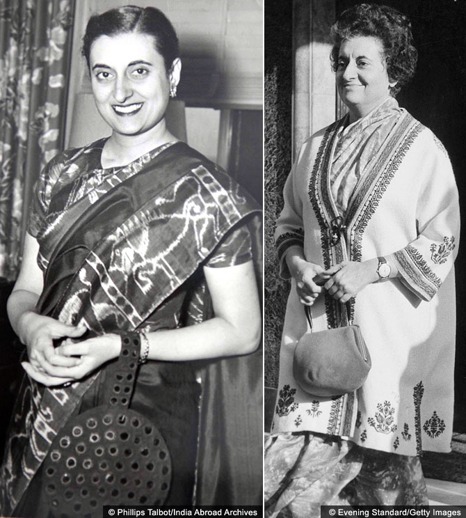 Indira Gandhi, the ultimate power dresser