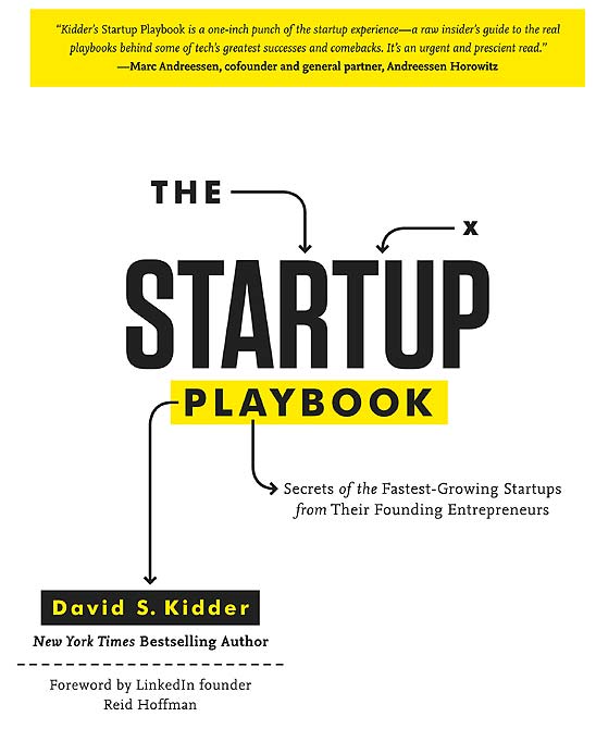 Book cover of The Start-Up Playbook