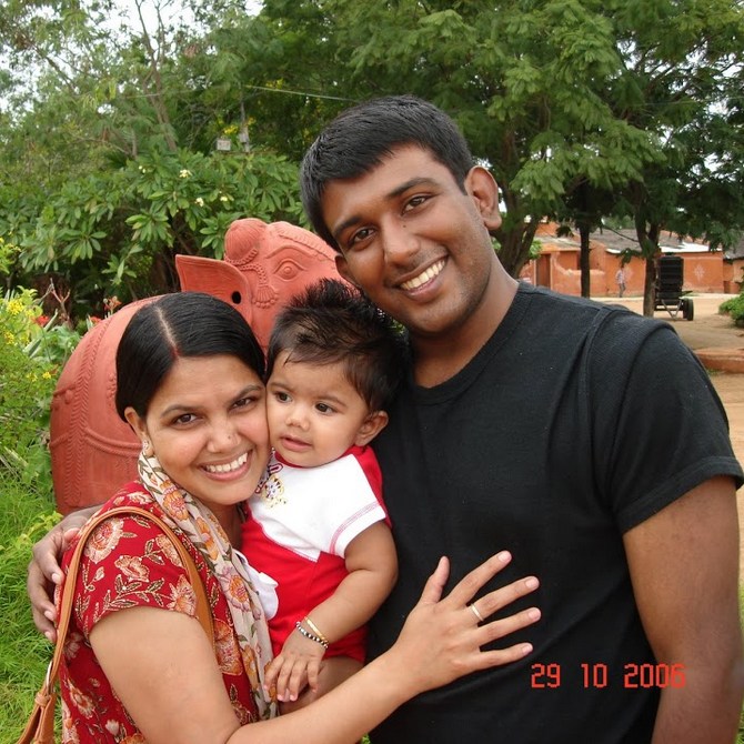 Nishant and Pratibha have been married for nine years now and have two daughters.