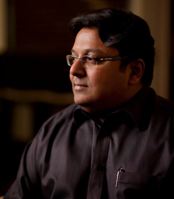 Ashwing Sanghi, author of Private India