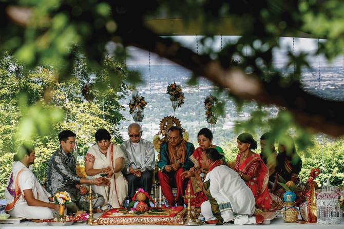 IN PICS: A fairy tale wedding