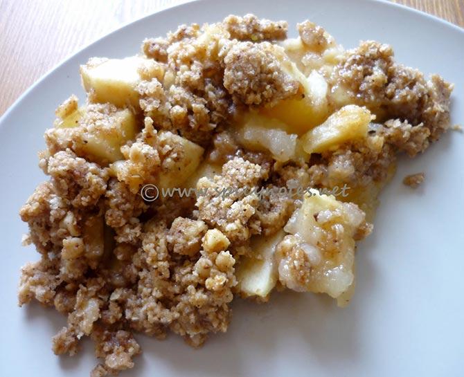 Crispy Apple Crumble