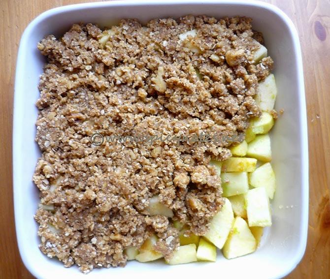 Crispy Apple Crumble