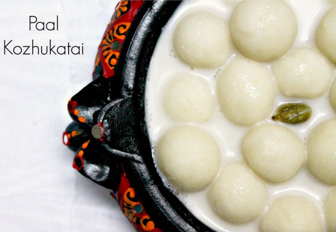 How to make Paal Kozhukatai