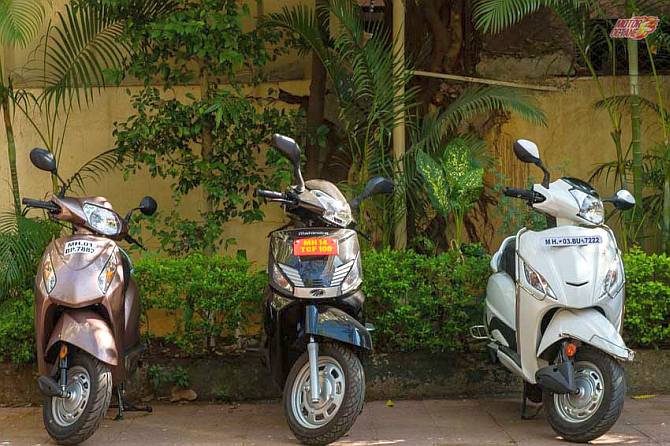 Are Hero Maestro and Mahindra Gusto better than Honda Activa