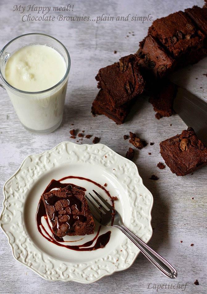 Rum Raisin Chocolate Brownie