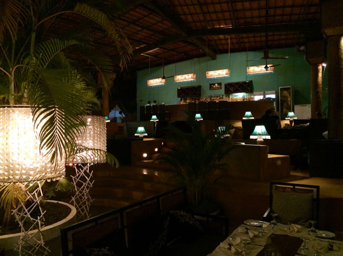 A Reverie is a lovely restaurant created within an old colonial bungalow.