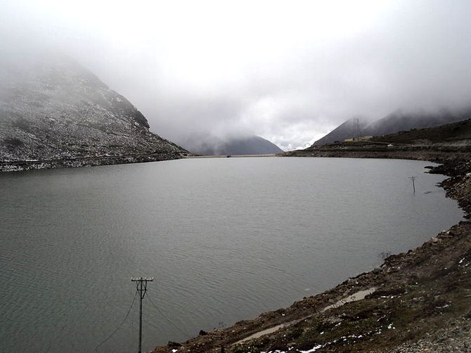 A lake at Sela Pass in Arunachal Pradesh